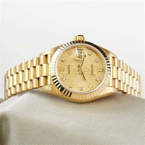 rolex gold oyster perpetual datejust|Rolex Datejust yellow gold price.